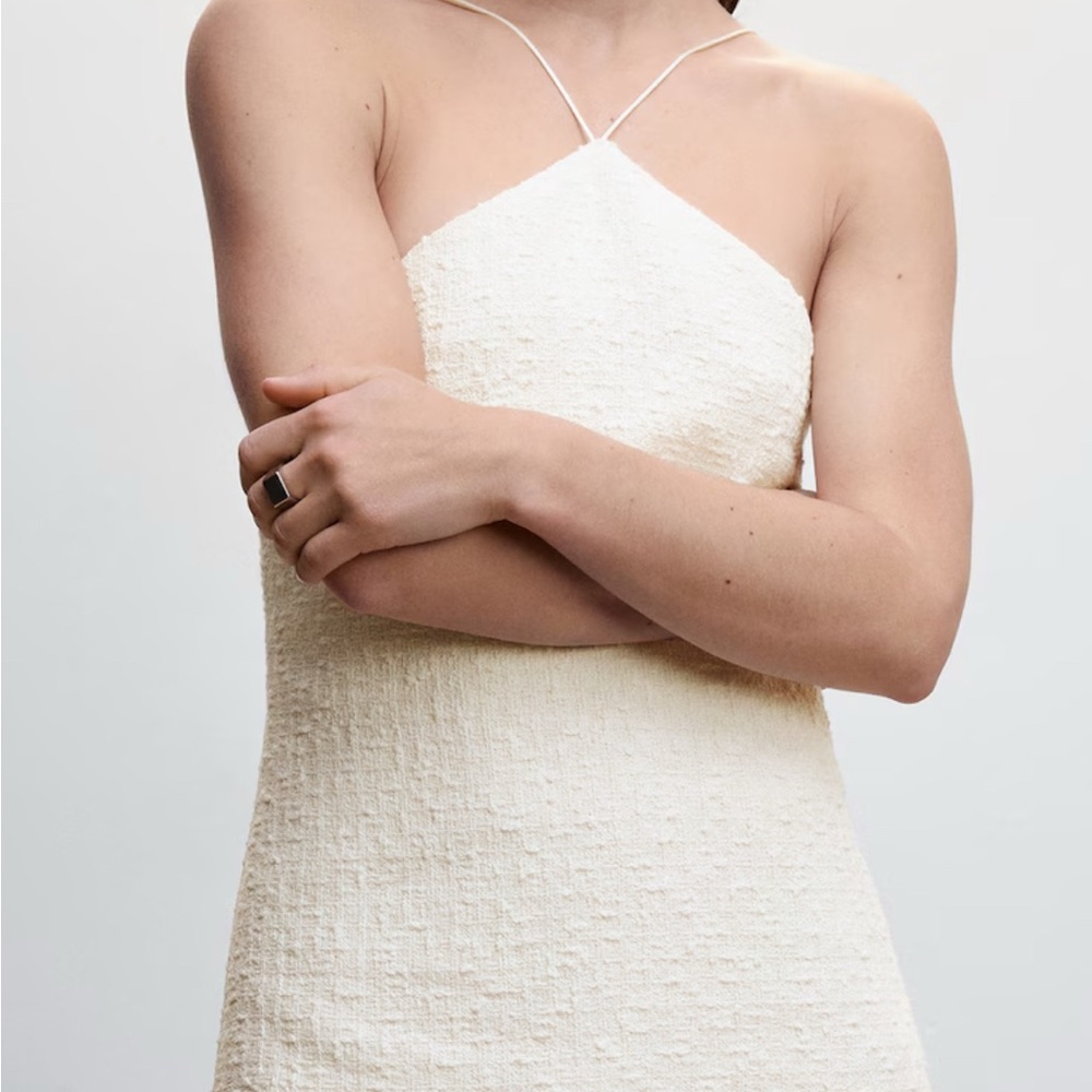 Pearl Textured Dress by Mongo